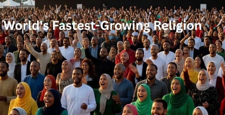 world fast growing religion