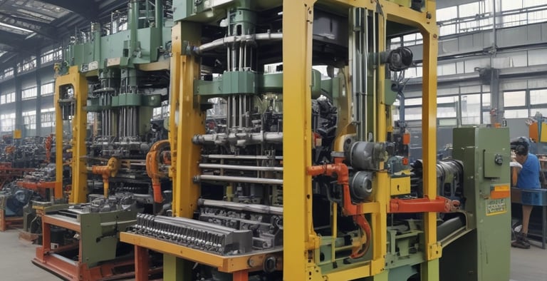 Realistic construction site in Germany showing workers and machinery.