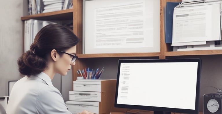 A friendly technician performing maintenance on computer hardware.