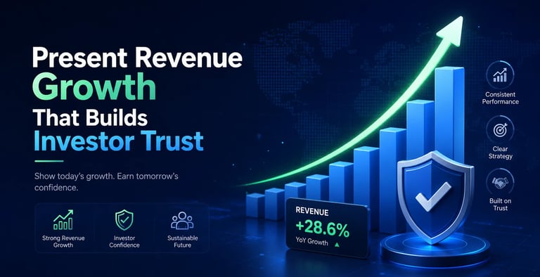 Present Revenue Growth That Builds Investor Trust
