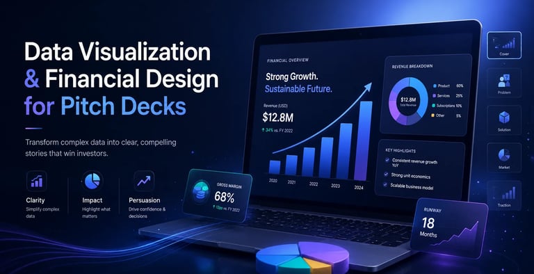 Data Visualization & Financial Design for Pitch Decks