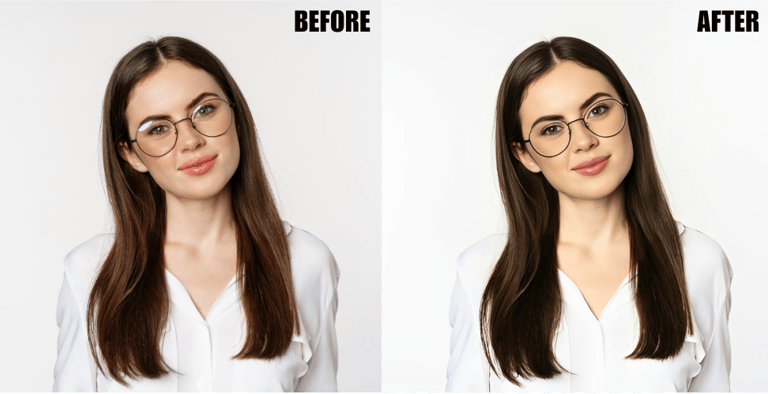 glass-glare-removal
