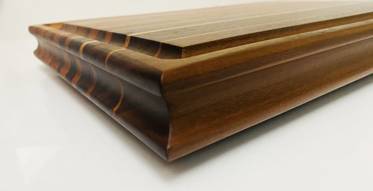 Large Cutting Board, Chopping Board, Charcuterie Board, Butcher Block Board, Cheese Board (Hardwood,