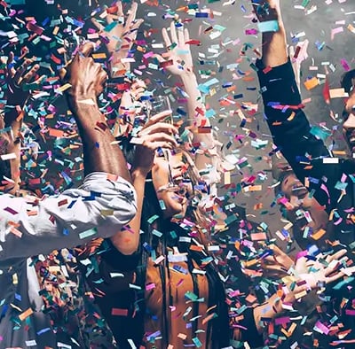 canon confetti événement