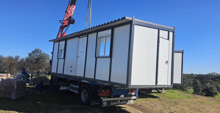 casa prefabricada con pannel Sándwich