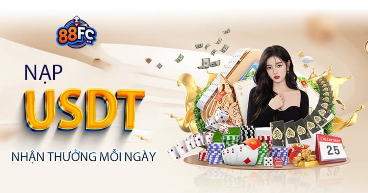 khuyến mãi nạp usdt nhà cái 88fc