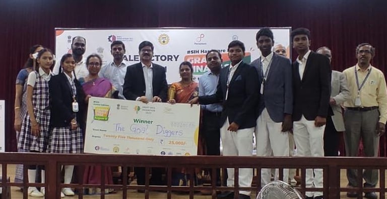 Winner of the hackathon featuring our product