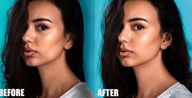 High-End Skin Retouching 