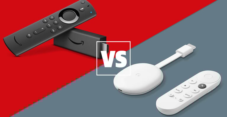 firetvstick vs chromecast