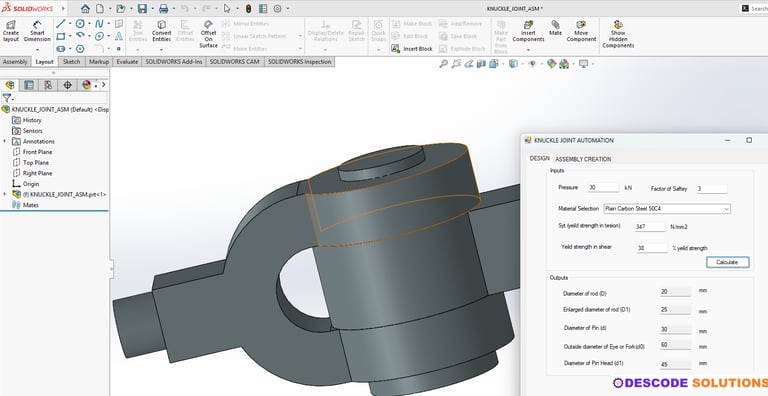 Solidworks Customization - Descode Solutions