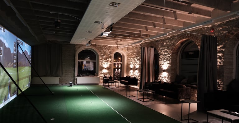 golf studio lounge