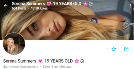 Serena Summers OnlyFans