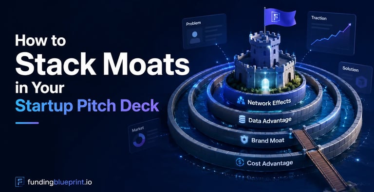 How to Stack Moats in Your Startup Pitch Deck