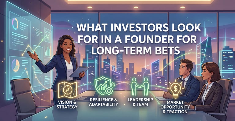 What Investors Look for in a Founder for Long-Term Bets