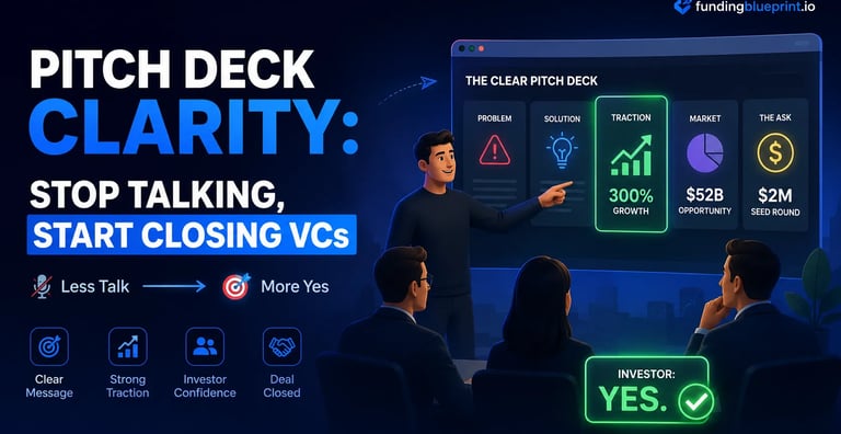 Pitch Deck Clarity Stop Talking, Start Closing VCs