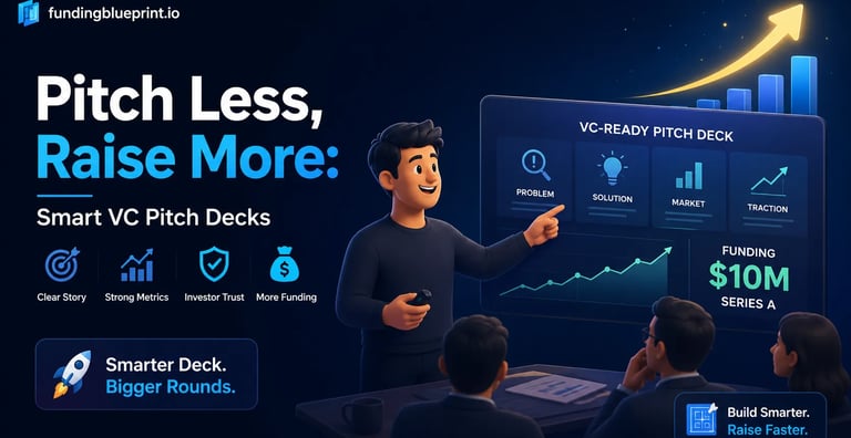 Pitch Less, Raise More Smart VC Pitch Decks