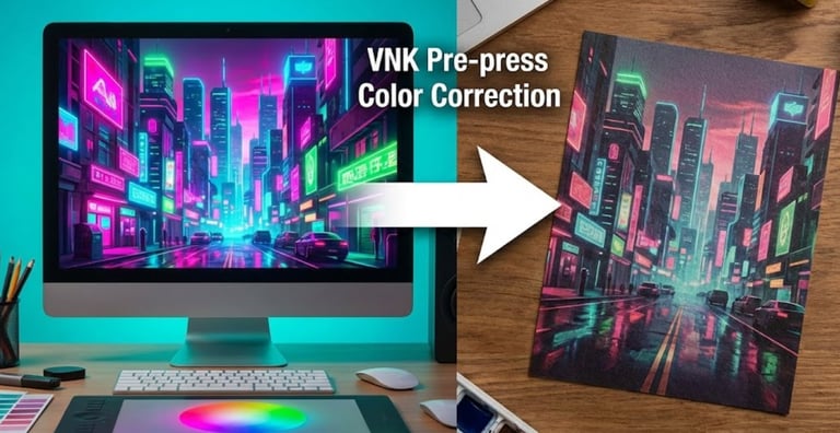 RGB vs CMYK color correction for AI generated playing card art.