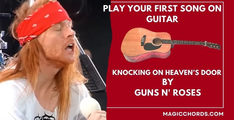 Knockoing on Heaven's Door  chords