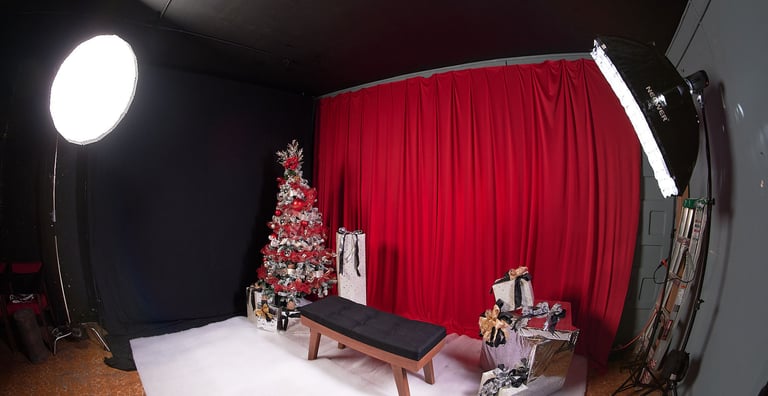 Set fotográfico navideño