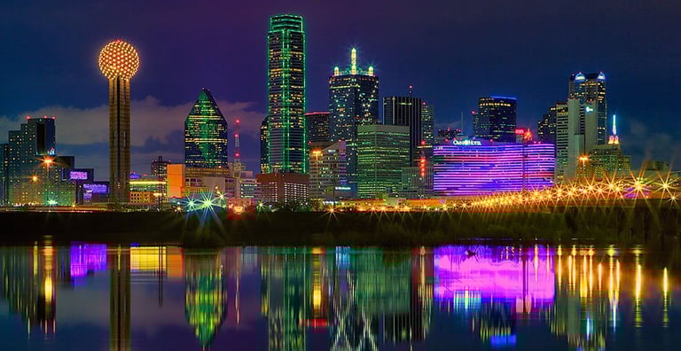 Dallas, TX skyline