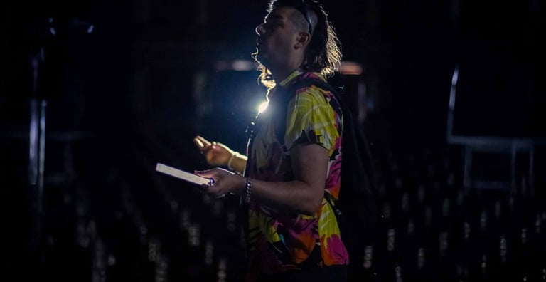 BTS Mateo Sánchez Luna - Cinematographer