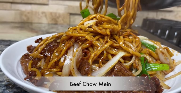 Craving a delicious, restaurant-quality Beef Chow Mein at home? This easy stir-fry recipe features tender beef, chewy noodles