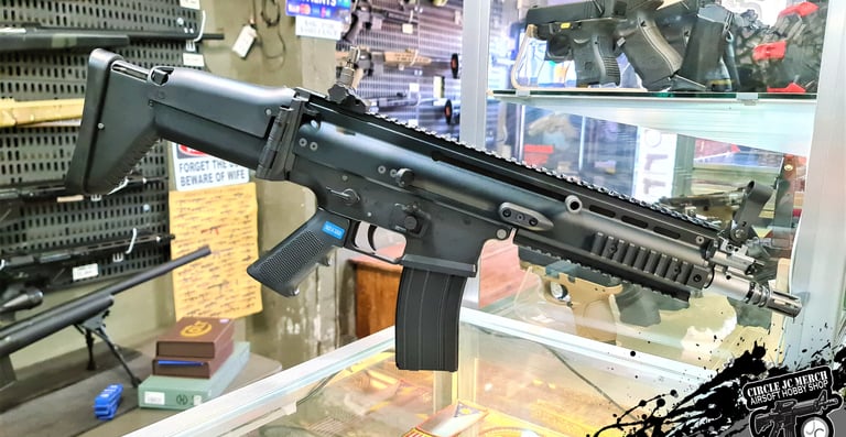 CYBERGUN FN HERSTAL SCAR-L STD GBBR BLACK