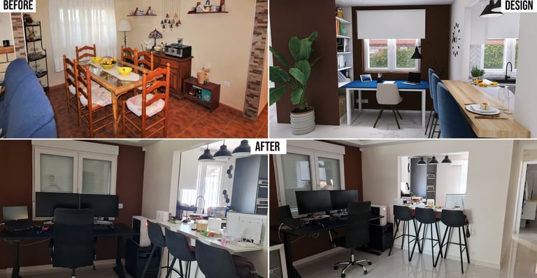 Renovation and building work in San Fulgencio by Aurea Luxe General Construction