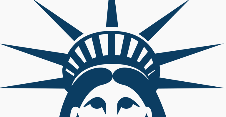 a statue of liberty statue of liberty in front of a white background