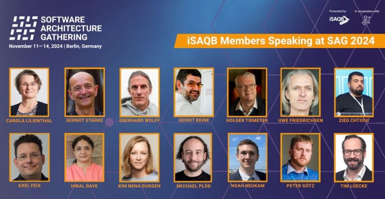 Speaker @ iSAQB Software Architecture Gathering-International Conference, Berlin, Germany