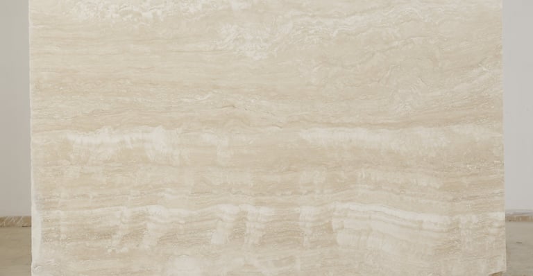 Płyty trawertyn Bianco, slaby kamienne bianco