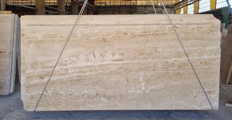 Płyty trawertyn, slaby trawertynowe beżowe