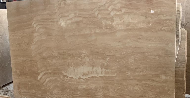 Płyty trawertyn, slaby trawertynowe klasyczne brązowe