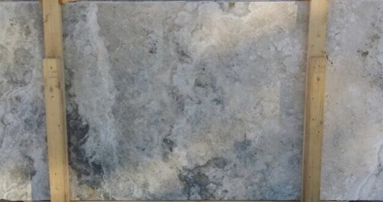 Travertine slabs, gray & silver natural stone slabs