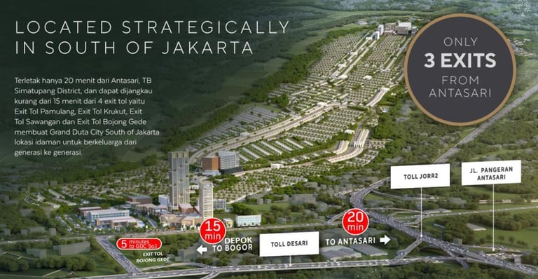 grand duta city parung 3 exit tol