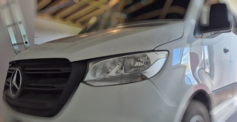 Mercedes Sprinter įrengimas perdarymas conversion camper van