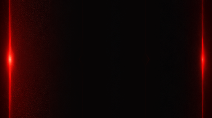 Red neon glowing frame on a black textured background for gaming and technology aesthetics.