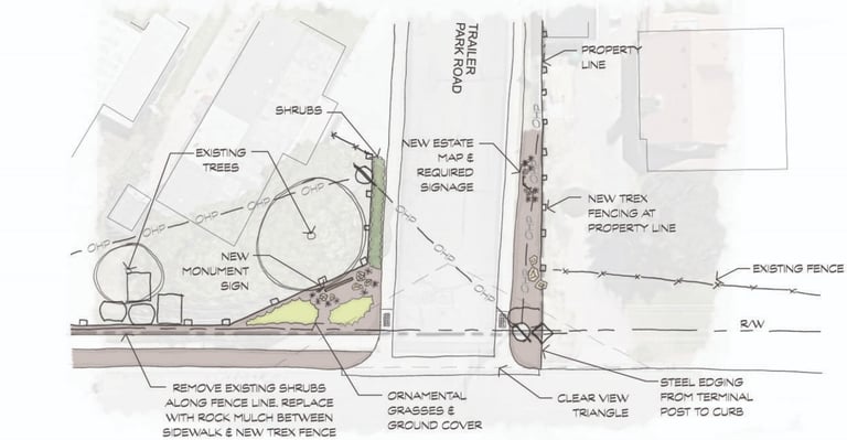 a drawing of a sign that says entry to a building