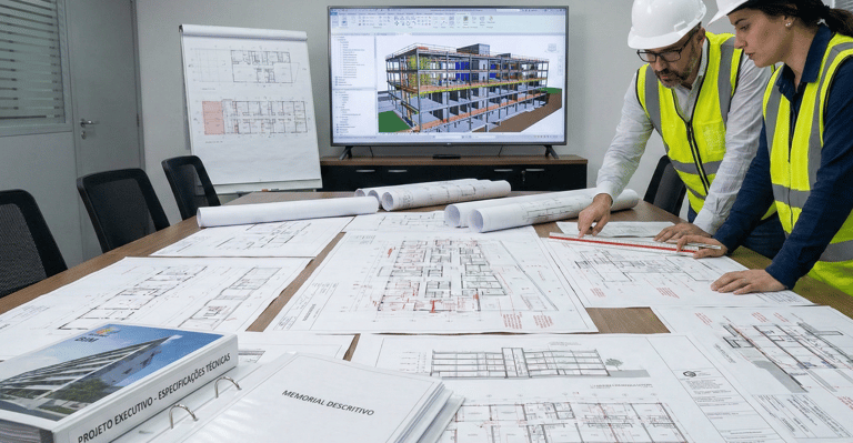 Projetos de Arquitetura, Engenharia e Urbanismo