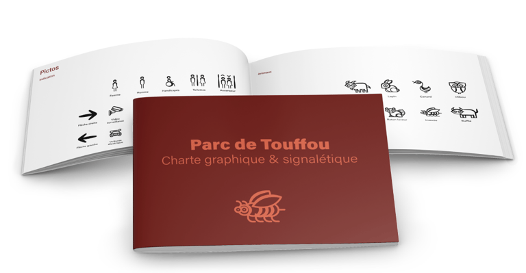 graphical charter for the "parc touffou"