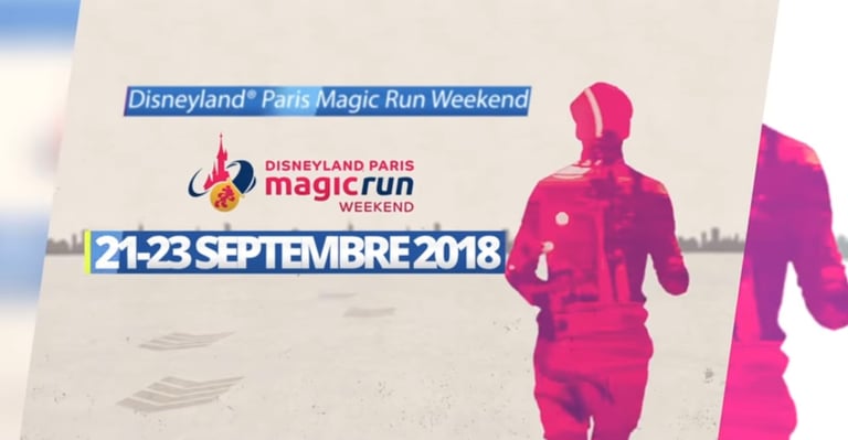 2018 runDisney Disneyland Paris Magic Run Half Marathon Weekend logo