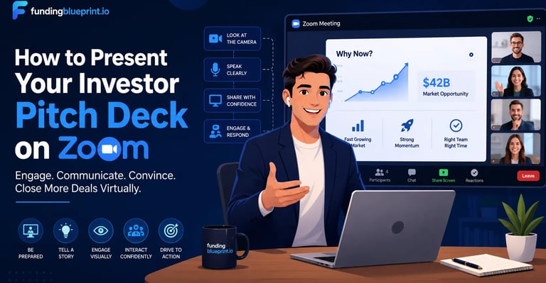 How to Present Your Investor Pitch Deck on Zoom