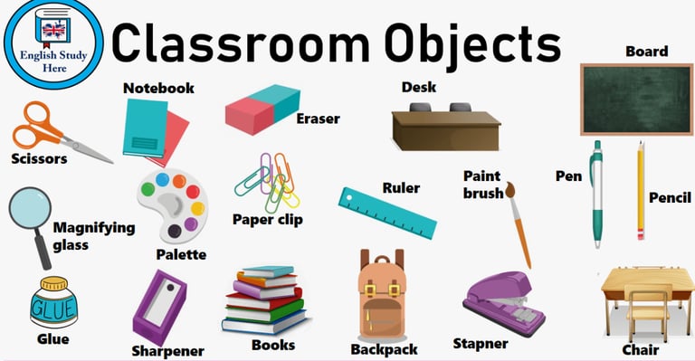 2. sınıf ingilizce classroom ünitesi (3. ünite) şarkıları ve oyunları