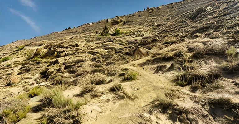 Trek leading to marsur rock skardu