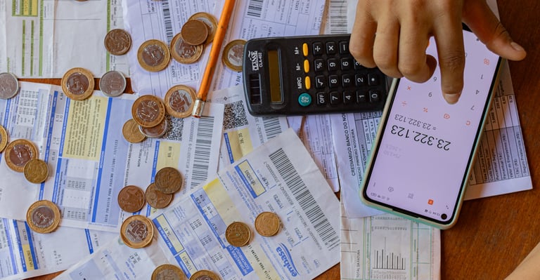 imagem de contas para ser pagas