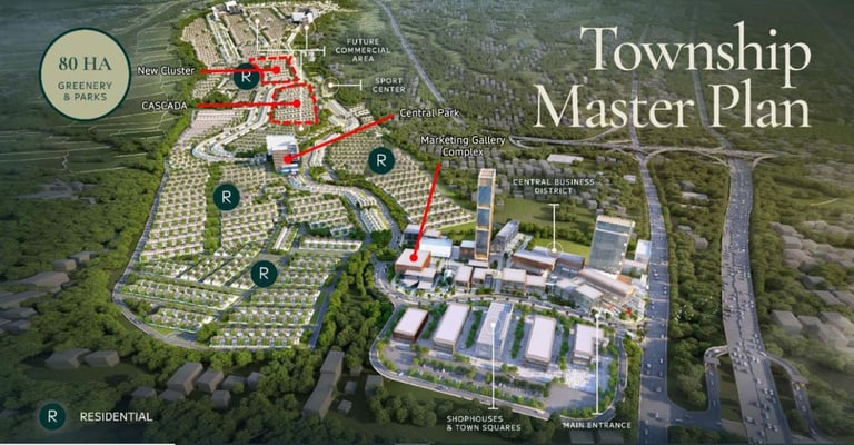 grand duta city parung master plan