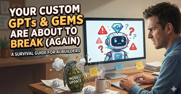 Custom GPTs and Gems breaking article cover