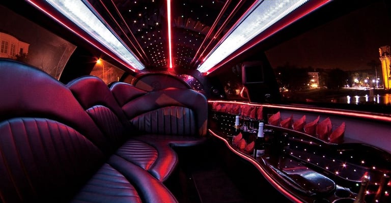8-10 passengers Chrysler 300 Limo with luxury interior in NJ, NY, MA, CT