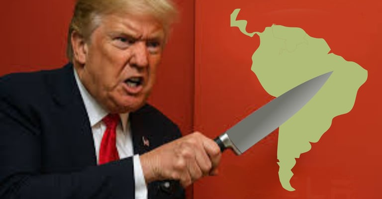 TRUMP AGREDE SURAMERICA