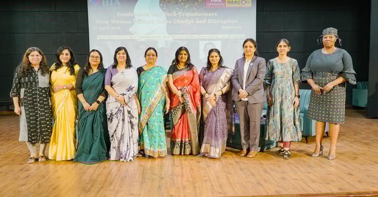 BTA conference - Tech Transformers April 2024 as PMI Gujarat Chapter Women Representative